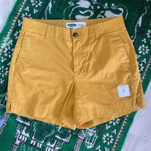 Yellow shorts
